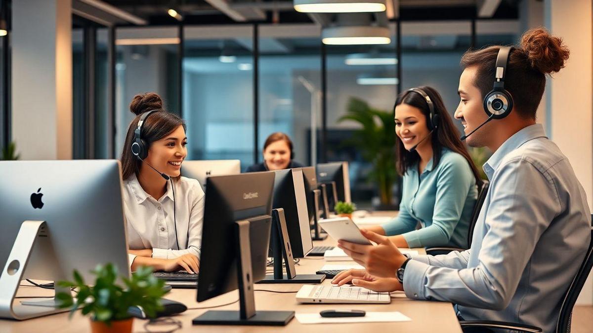 Equipe de suporte disponível para atendimento Equipe de suporte disponível para atendimento